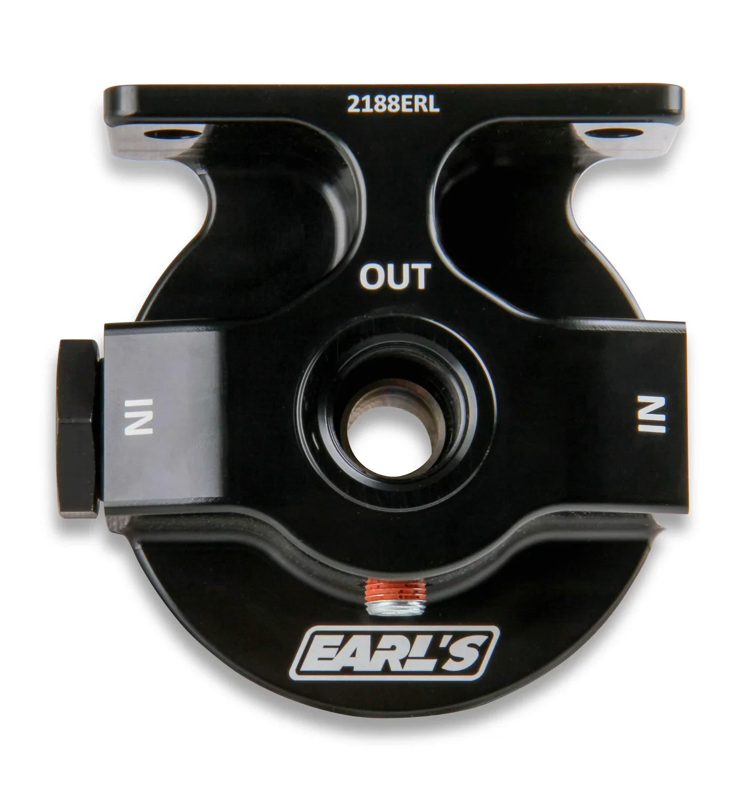 Earl's Billet Remote Oil Filter Mount - 2188ERL